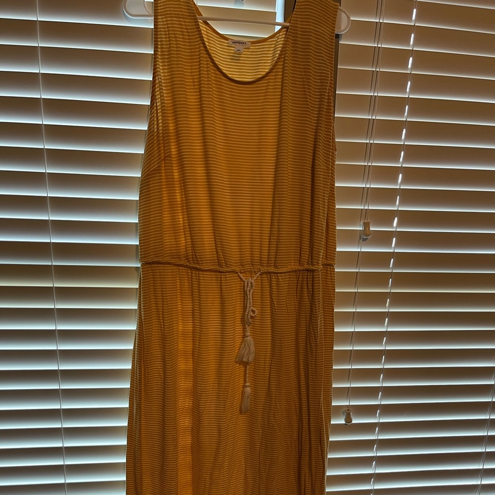 1x striped plus size maxi dress